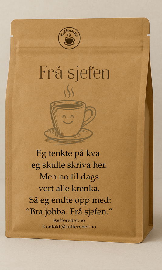 Frå Sjefen!