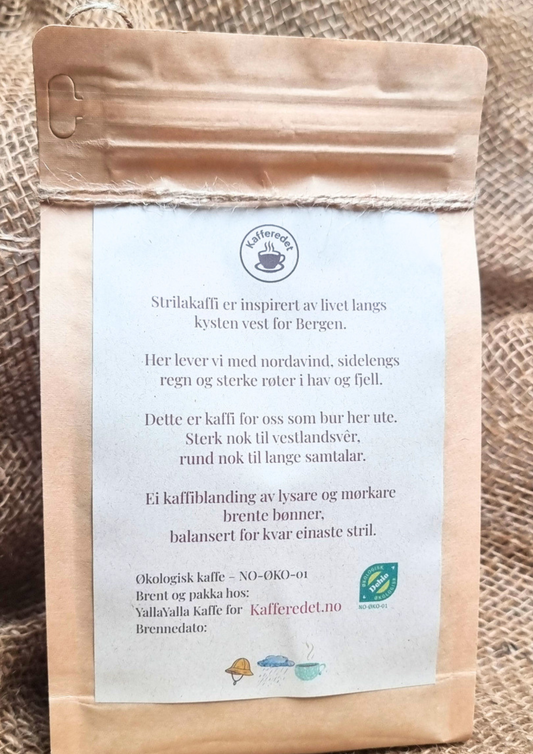 Strilakaffi- kaffi frå alle kantar