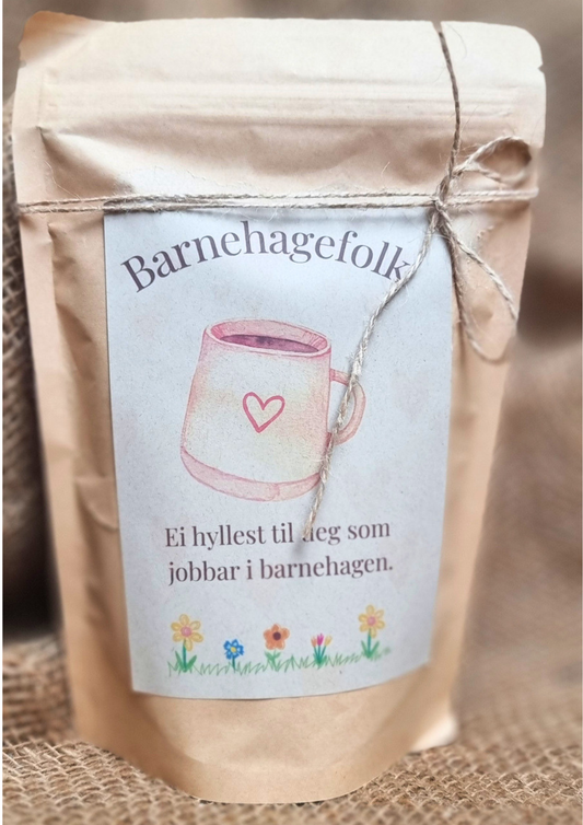 Barnehagekaffi: Ei hyllest til deg som jobbar i barnehagen